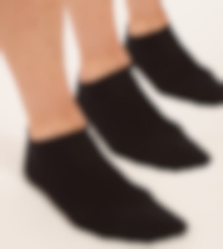 Dim chaussettes 3 paires de socquettes H D054D noir