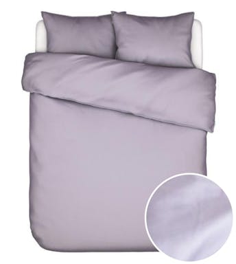 Essenza housse de couette Minte Purple Breeze Satin de coton 240 x 220 cm