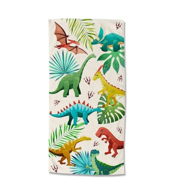Good Morning serviette de plage Kids Dino Multi 75 x 150 cm