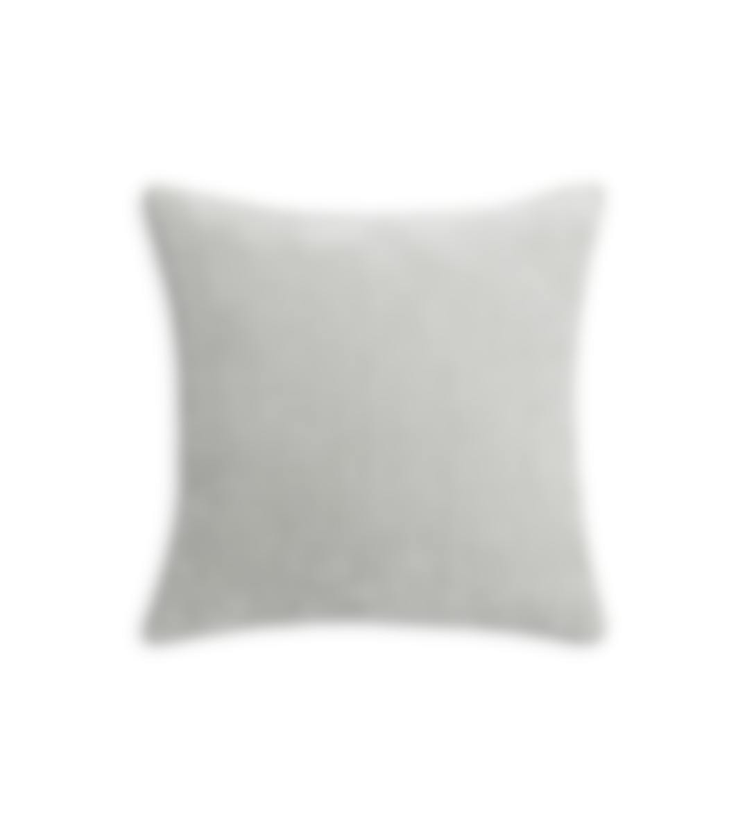 Heckett Lane coussin décoratif Velours Panama Pillow Cloud Grey Polyester 48 x 48 cm