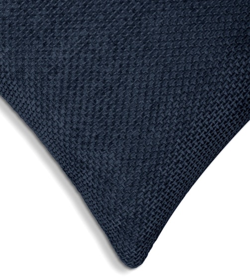 Heckett Lane sierkussen Velours Panama Pillow Maritime Blue Polyester