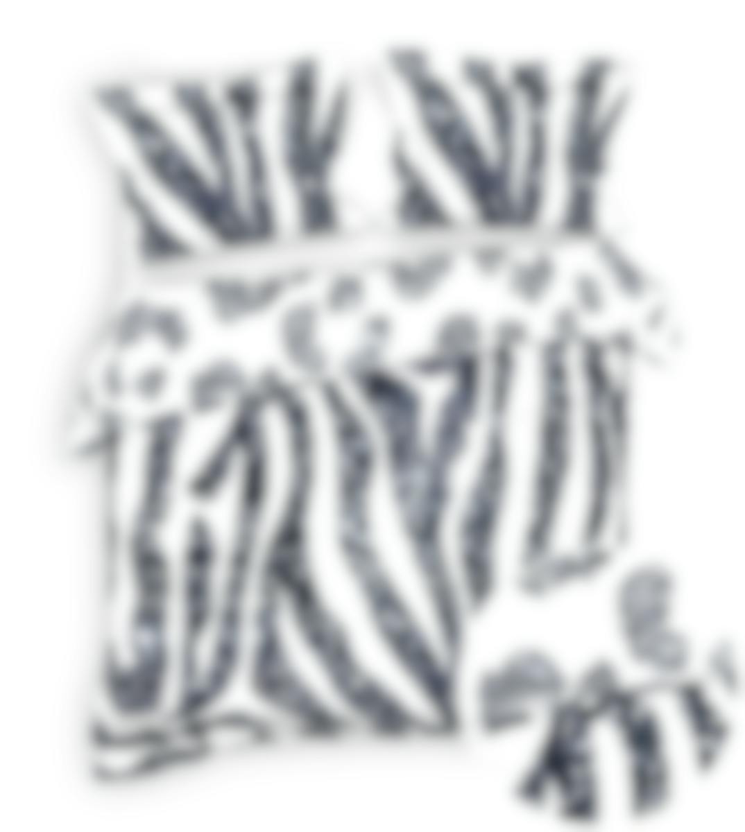 Heckett Lane housse de couette Shann White Satin de coton 240 x 200-220 cm