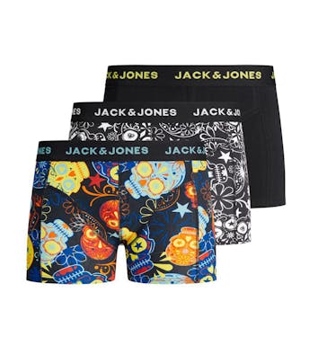 Jack & Jones short 3 pack Jacsugar Skull J