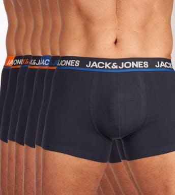Jack & Jones short 7 pack Jacbasic Navy Trunks H