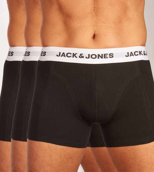 Jack & Jones short 3 pack Jacbasic White Trunks H