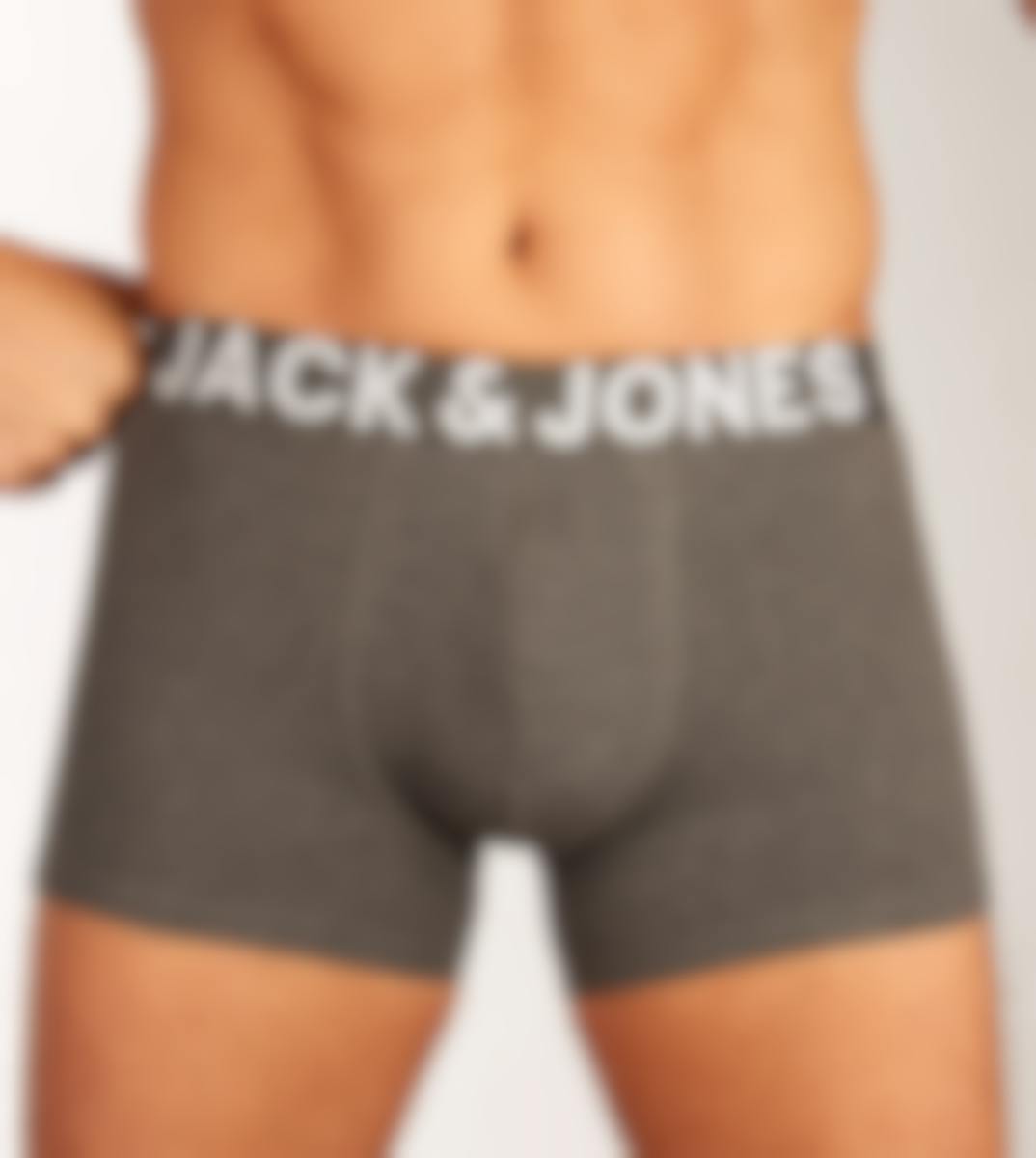 Jack & Jones boxer lot de 7 Jacblack And White Trunks H