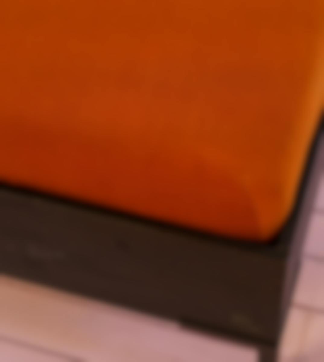 Kayori hoeslaken Saiko Leather katoenjersey (hoek 40 cm)