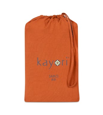 Kayori drap-housse Saiko Leather Jersey de coton (coin 40 cm) 90 x 200 cm