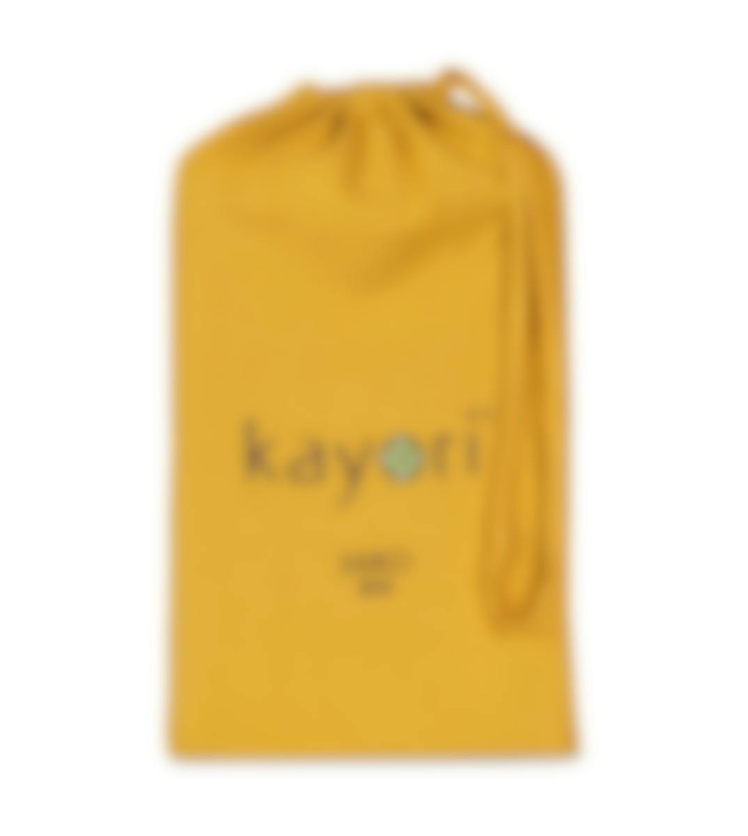 Kayori drap-housse Saiko Ocher double jersey (coin 40 cm) 80-100 x 200-220 cm
