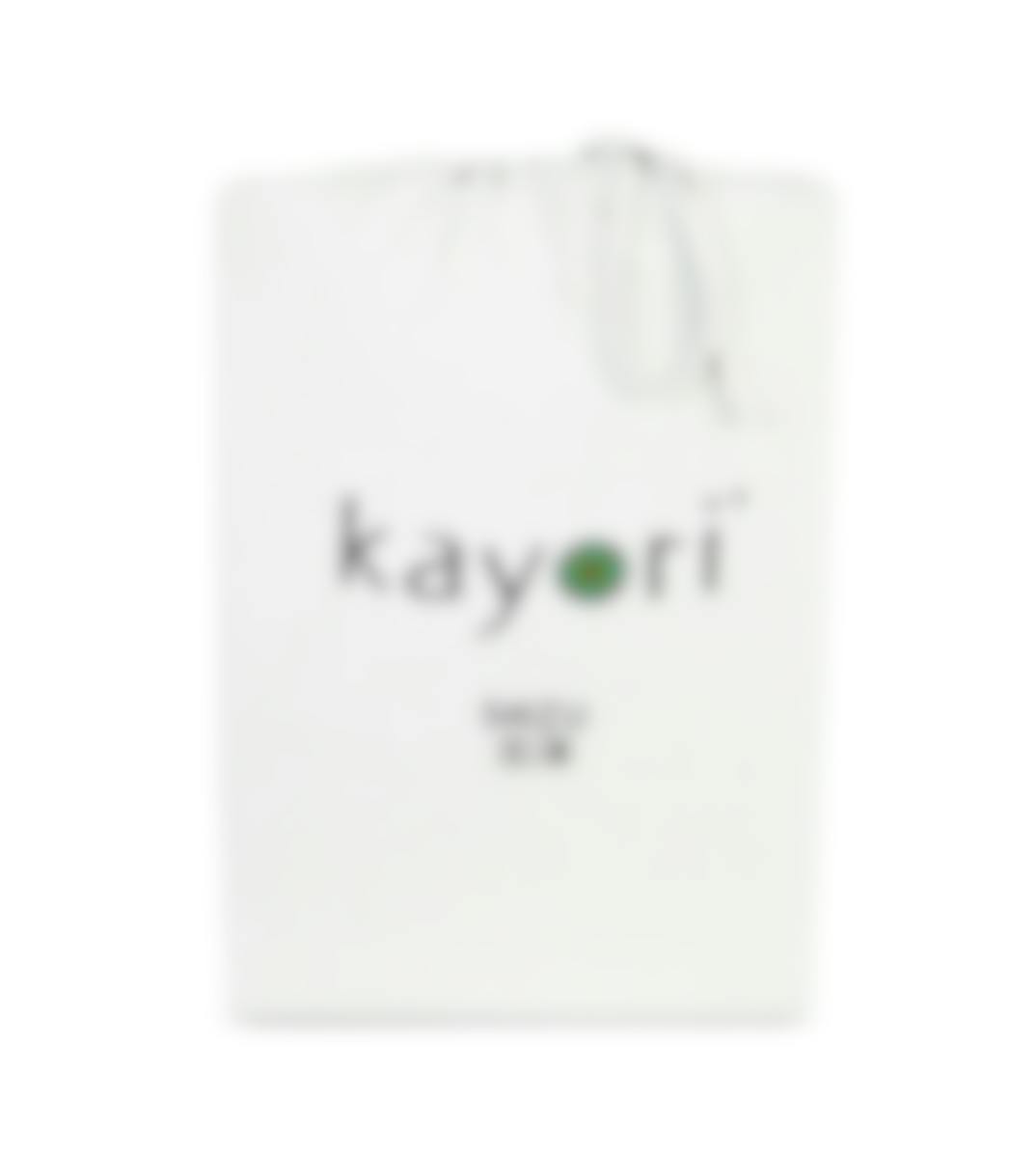 Kayori drap-housse Shizu Offwhite Jersey de coton (coin 35 cm)