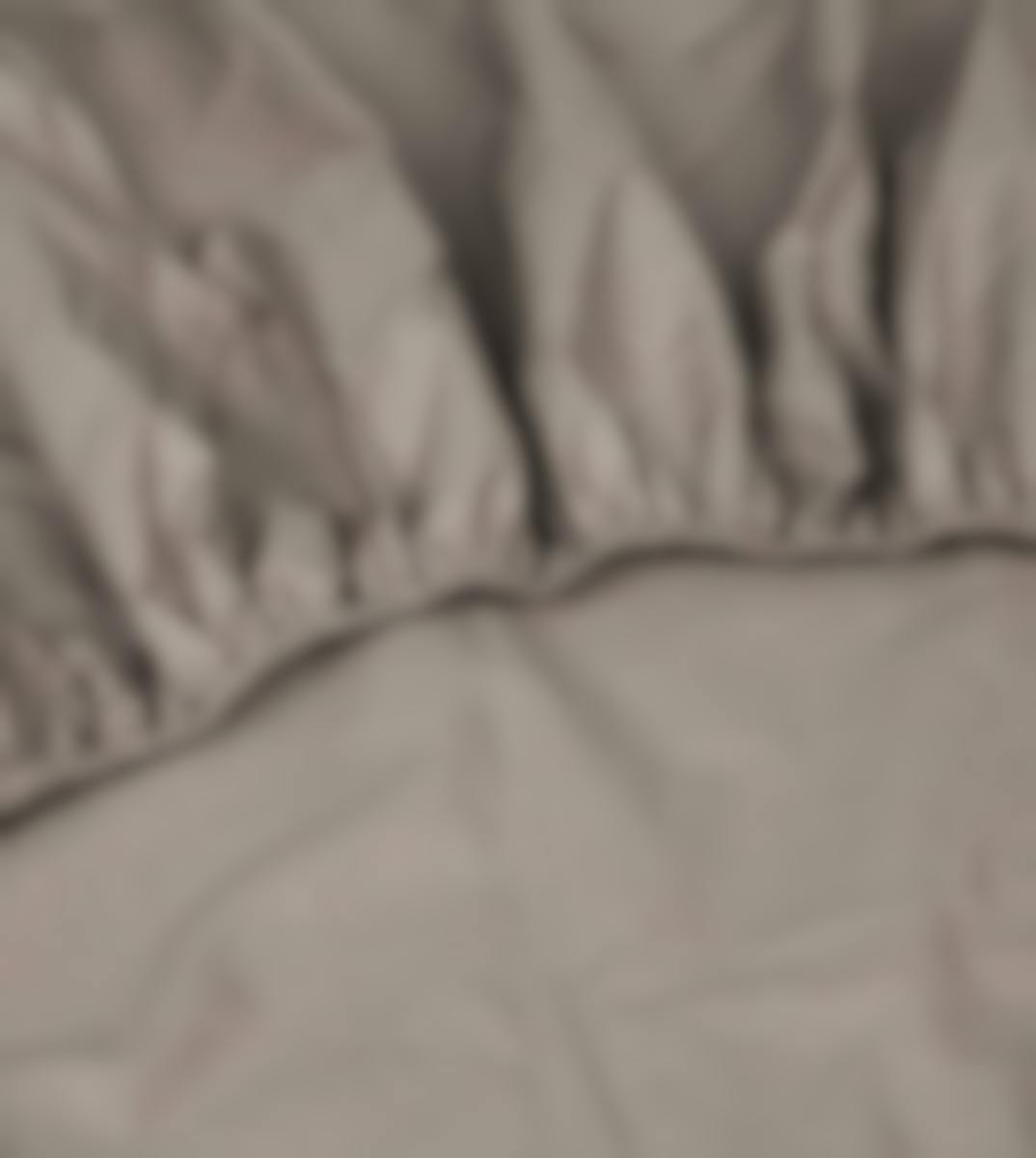 Kayori hoeslaken Shizu Taupe katoenjersey (hoek 35 cm)