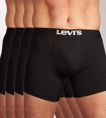 Levi's short 4 pack Solid Basic Boxer Brief Organic Cotton H