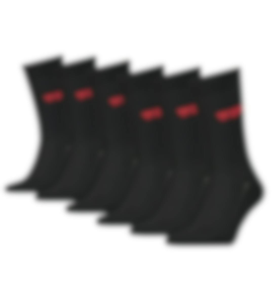 Levi's sokken 6 paar Regular Cut Batwing Logo H