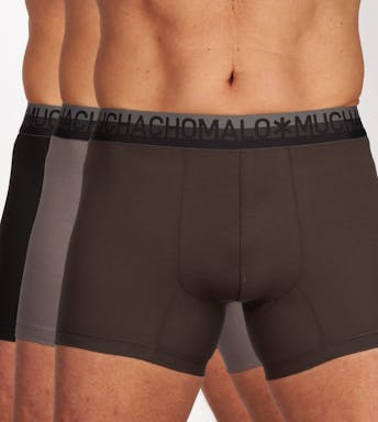 Muchachomalo short 3 pack Cotton Solid H