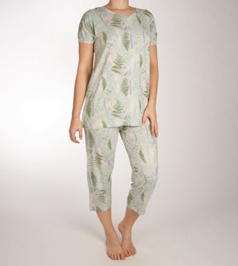 Pastunette pyjama lange broek Green Dream Pyjama Capri Pants Dames