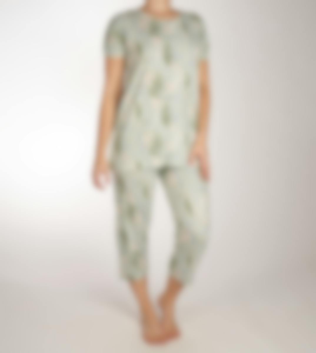 Pastunette pyjama lange broek Green Dream Pyjama Capri Pants Dames