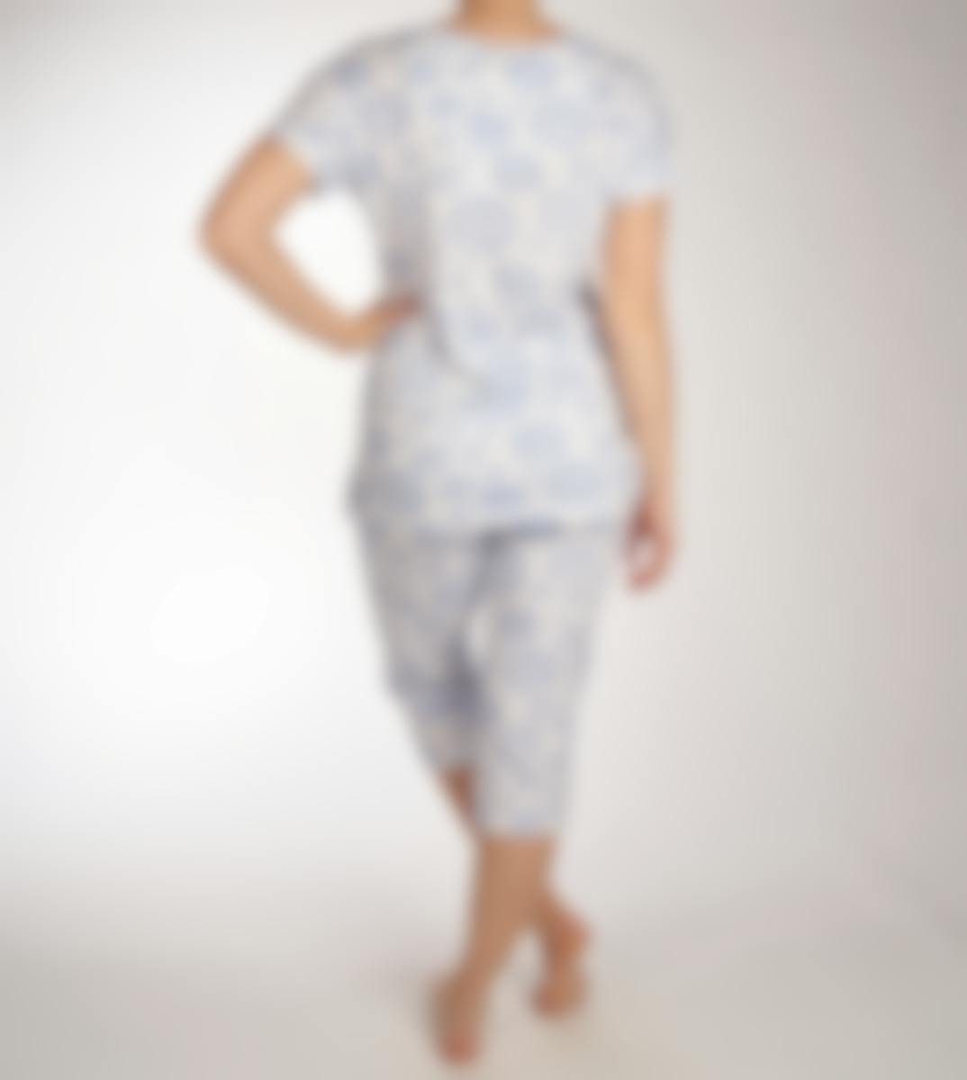 Pastunette pyjama lange broek Summer Blue Pyjama Capri Pants D