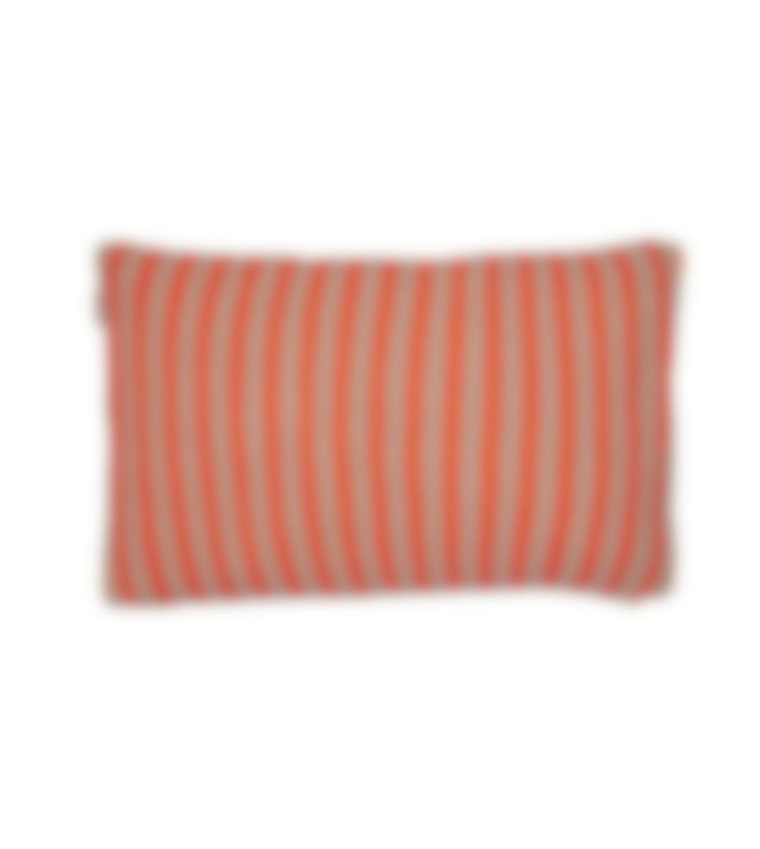 Pip Studio sierkussen Bonsoir Stripe Cushion Orange Katoen 40 x 60 cm