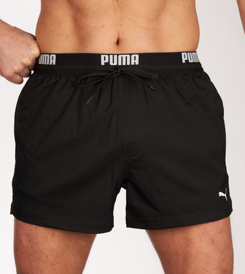 Puma wijde zwemshort Logo Short Length Swim Shorts Heren