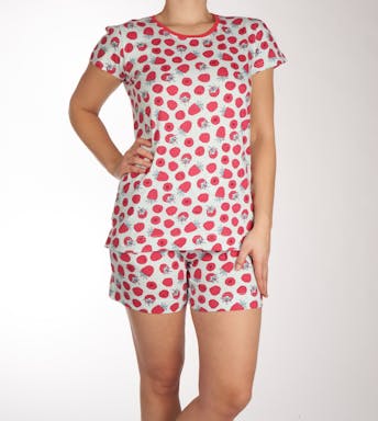 Rebelle pyjama korte broek Berry Good Shortama Dames