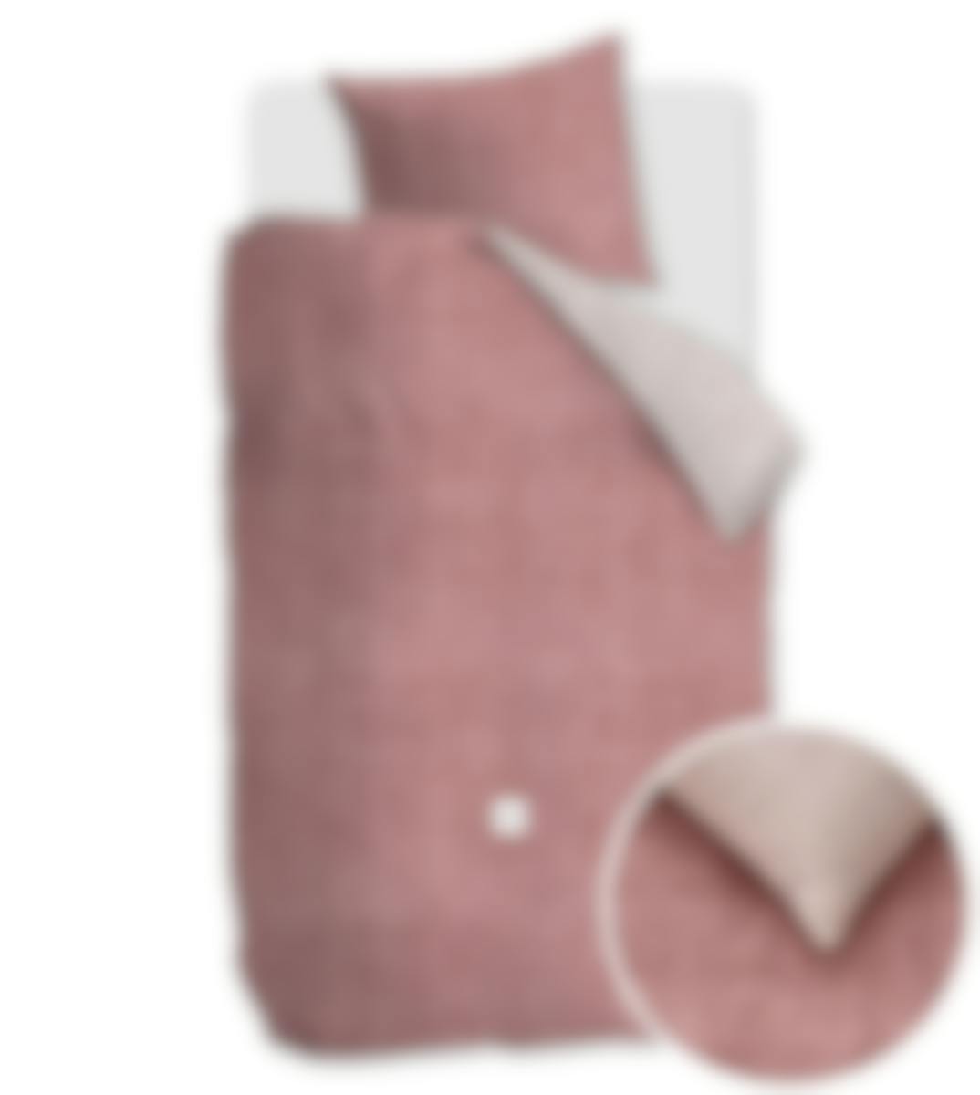 Rivièra Maison housse de couette Coughton Court Pink Coton 140 x 200-220 cm
