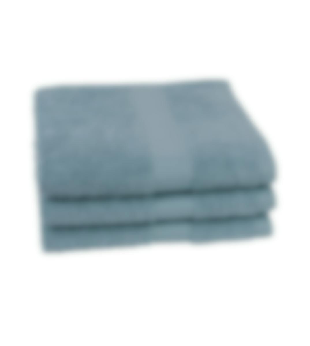Jules Clarysse handdoek Talis powder blue 50 x 100 cm set van 3