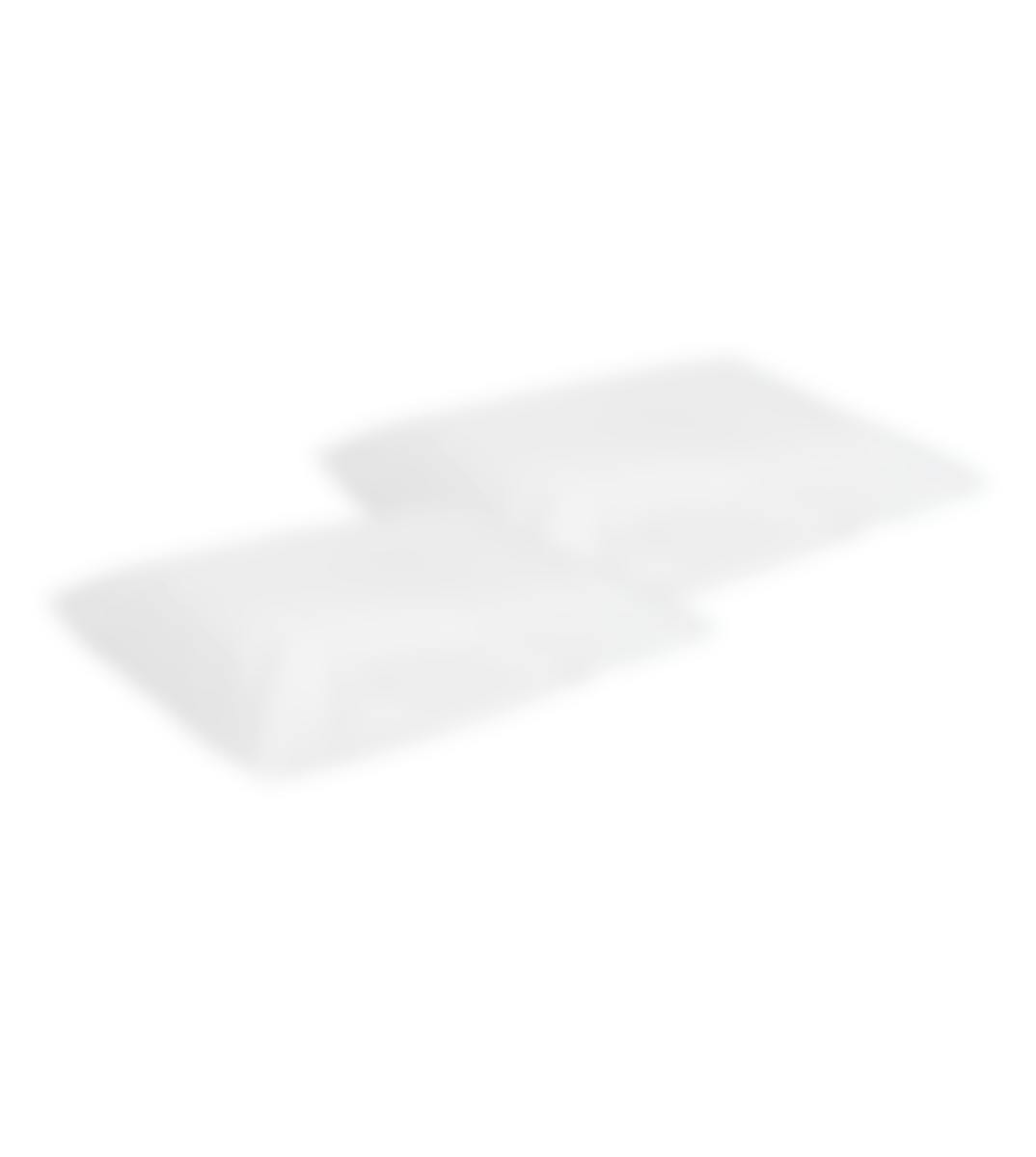 Sleepnight kussensloop voor waterkussen wit katoen set van 2 55 x 75 cm