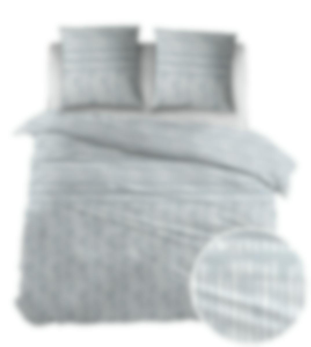 Sleepnight housse de couette Romello Blue Coton 200 x 200-220 cm