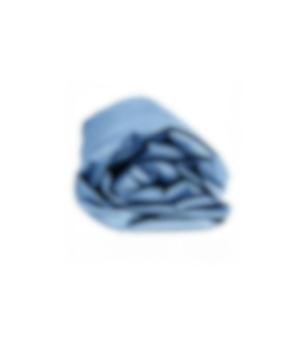 Sleepnight hoeslaken blauw katoen (hoek 25 cm)