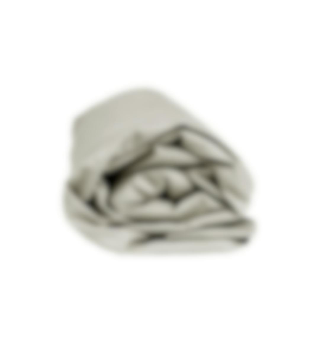 Sleepnight drap-housse gris flanelle (coin 25 cm)