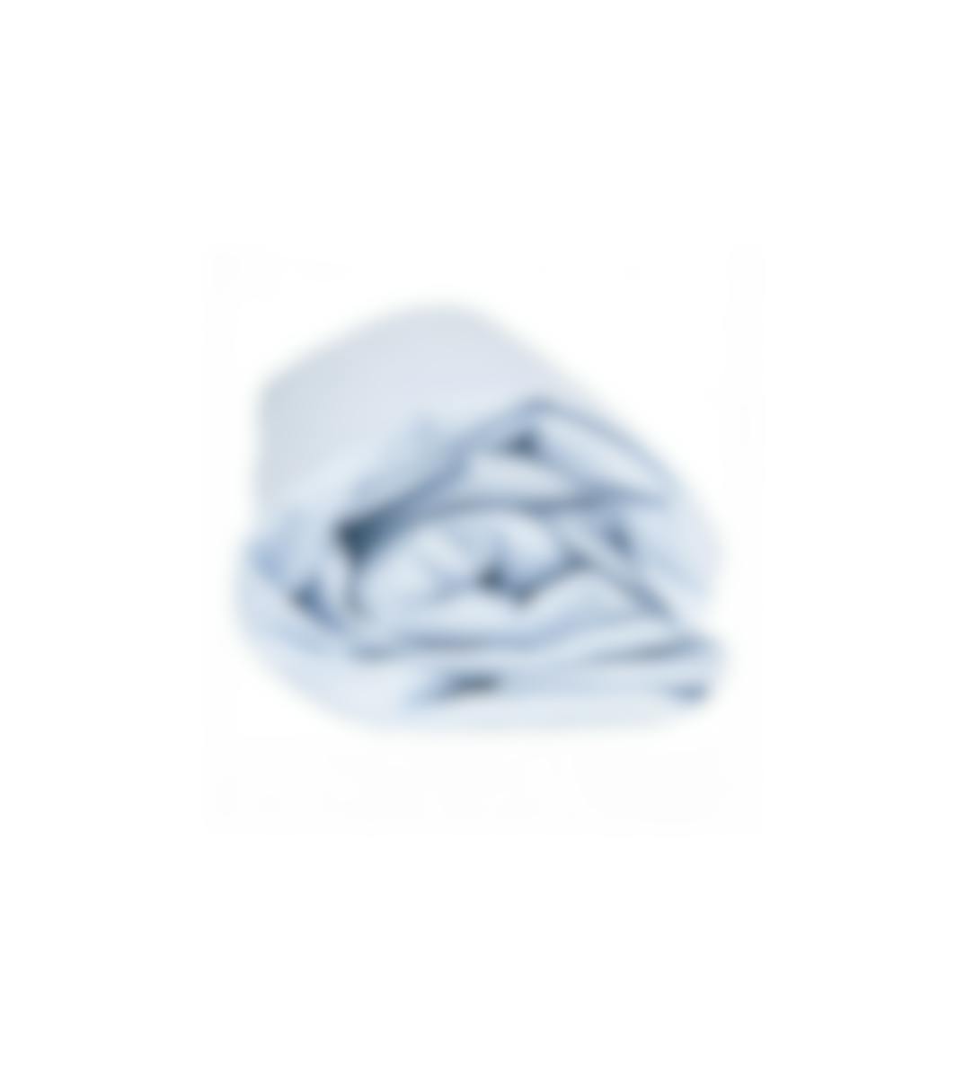 Sleepnight drap-housse bleu clair coton (coin 25 cm)
