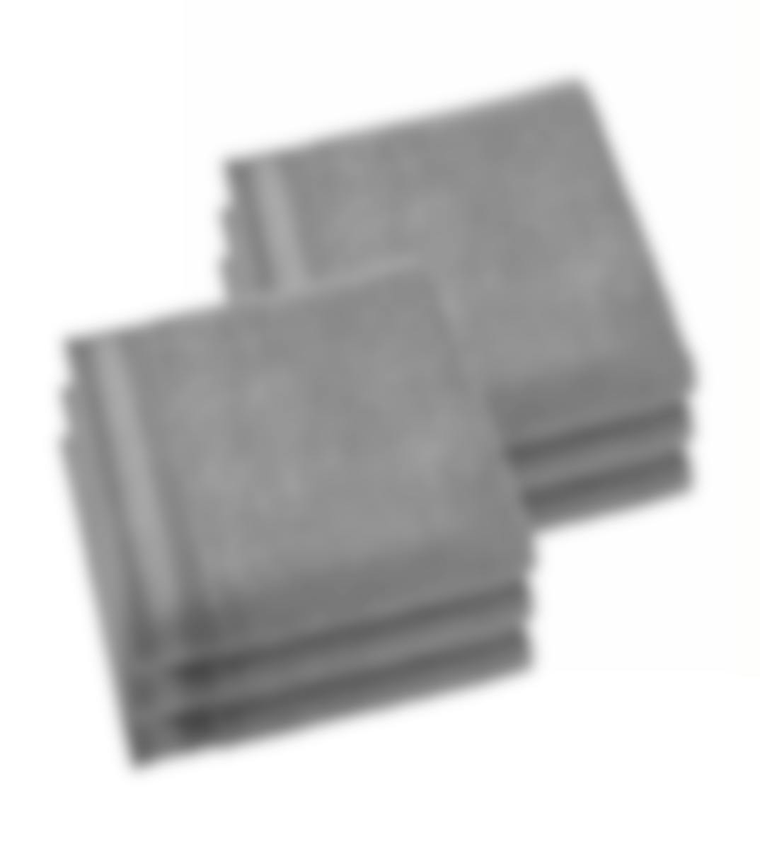 De Witte Lietaer handdoek Contessa steel grey 50 x 100 cm set van 6