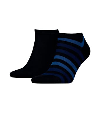 Tommy Hilfiger chaussettes 2 paires Men Sock Stripe Sneaker Hommes