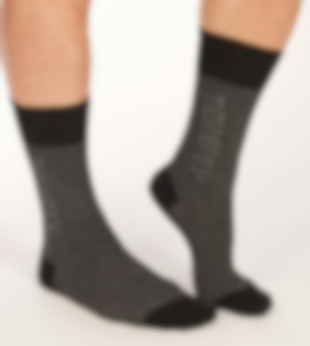 Tommy Hilfiger sokken 2 paar Rib Logo H