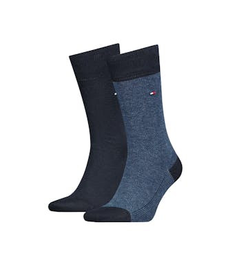 Tommy Hilfiger chaussettes 2 paires Birdseye Hommes