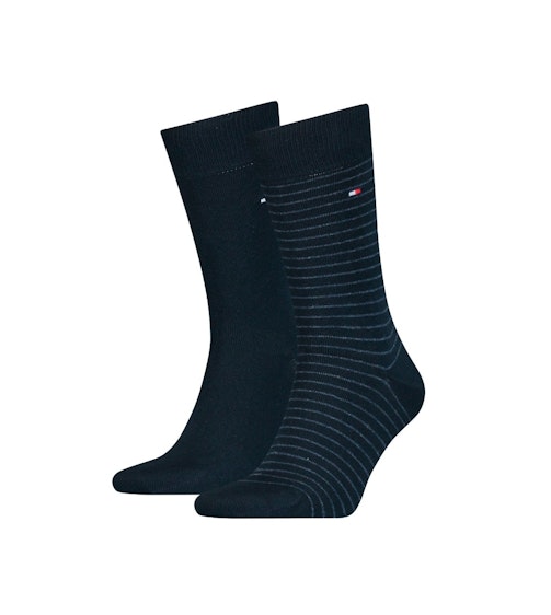 Tommy Hilfiger chaussettes 2 paires Small Stripe Hommes