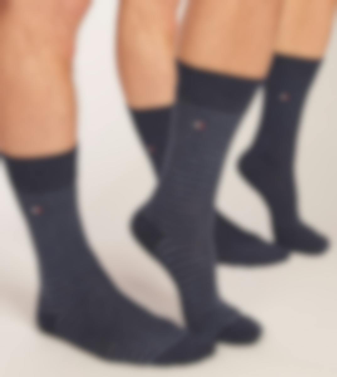 Tommy Hilfiger sokken 2 paar Small Stripe H