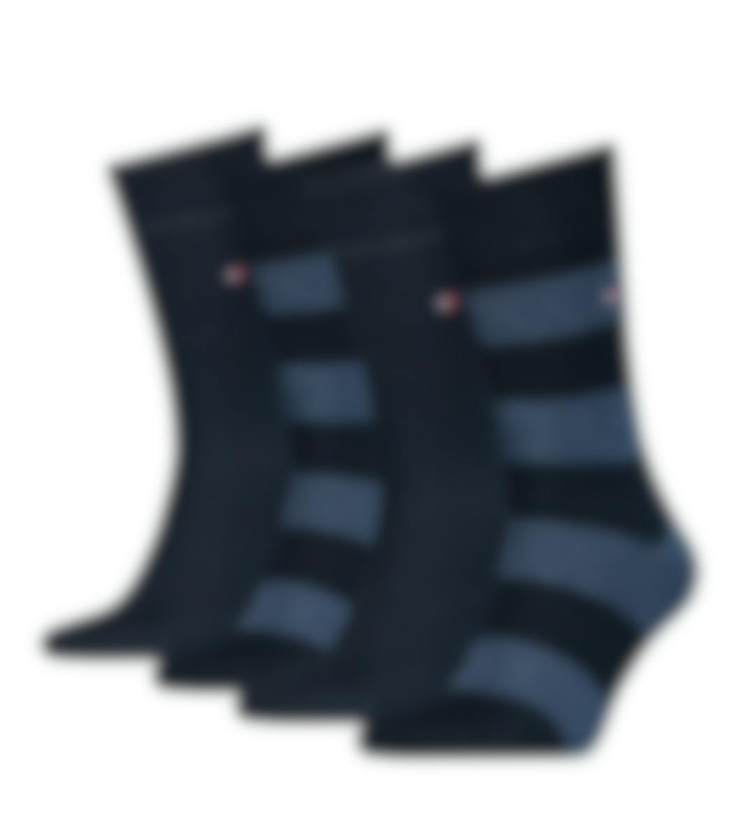 Tommy Hilfiger sokken 4 paar Men Sock Fun Rugby H
