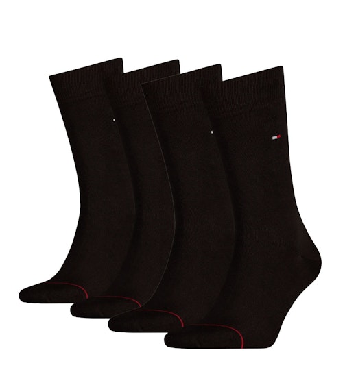 Tommy Hilfiger chaussettes 4 paires Men Sock Uni Hommes