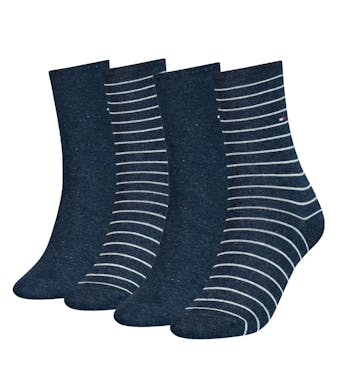 Tommy Hilfiger chaussettes 4 paires Small Stripe D