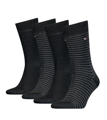 Tommy Hilfiger chaussettes 4 paires Small Stripe H