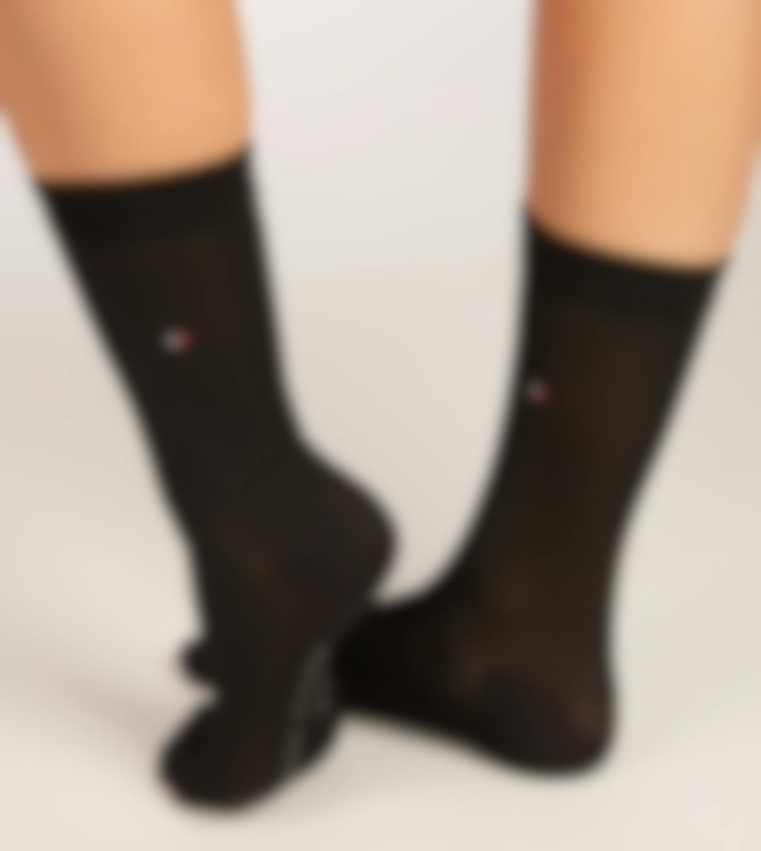 Tommy Hilfiger sokken 2 paar Sheer Stripe Sock D