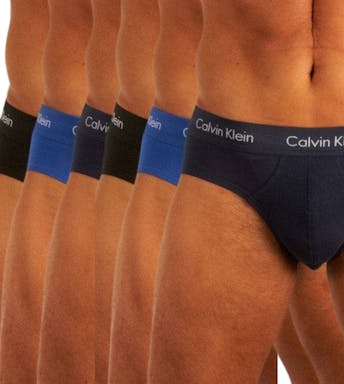 Calvin Klein slips lot de 6 Cotton Stretch Hip Briefs H
