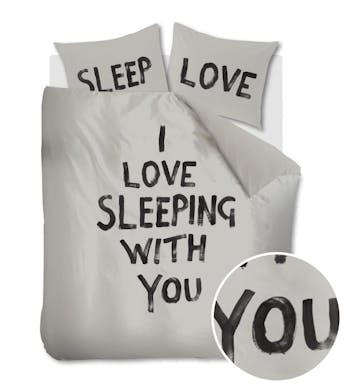 VTwonen housse de couette Love Sleep Natural Coton