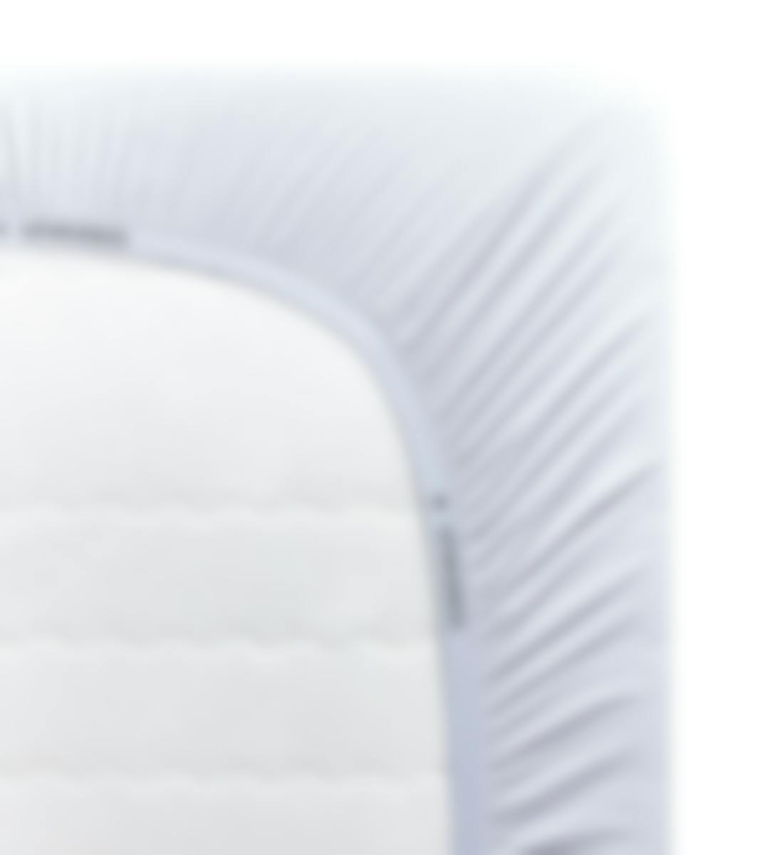 VTwonen hoeslaken Cover White katoenjersey (hoek 35 cm)