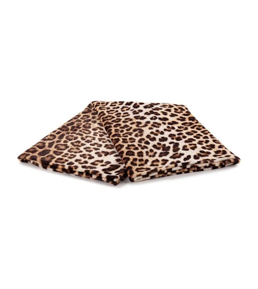 Zo! Home plaid Leopard Brown Polyester 140 x 200 cm